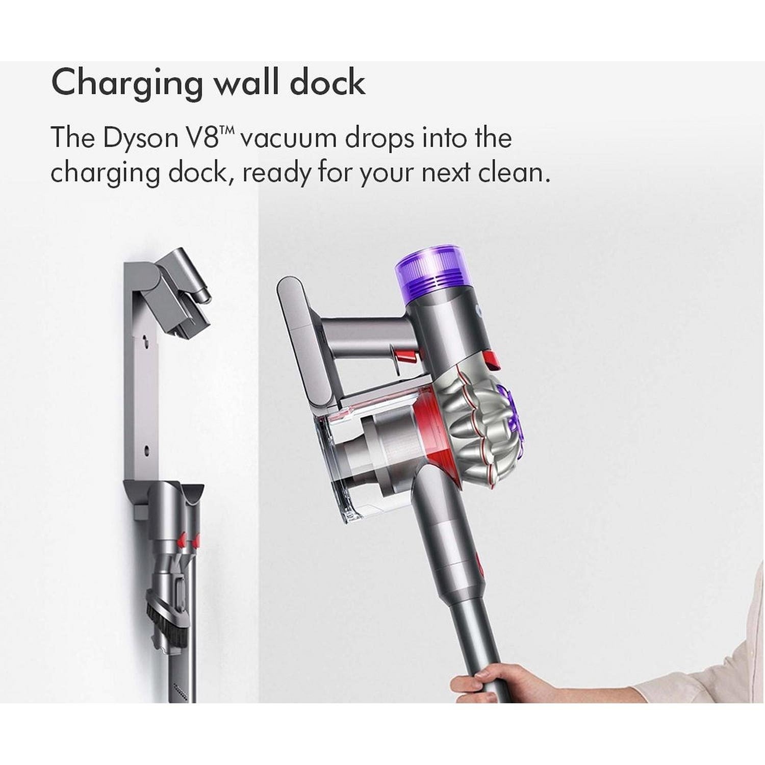 Dyson V8 Cordless Vacuum Cleaner - Up to 40 Minutes Run Time