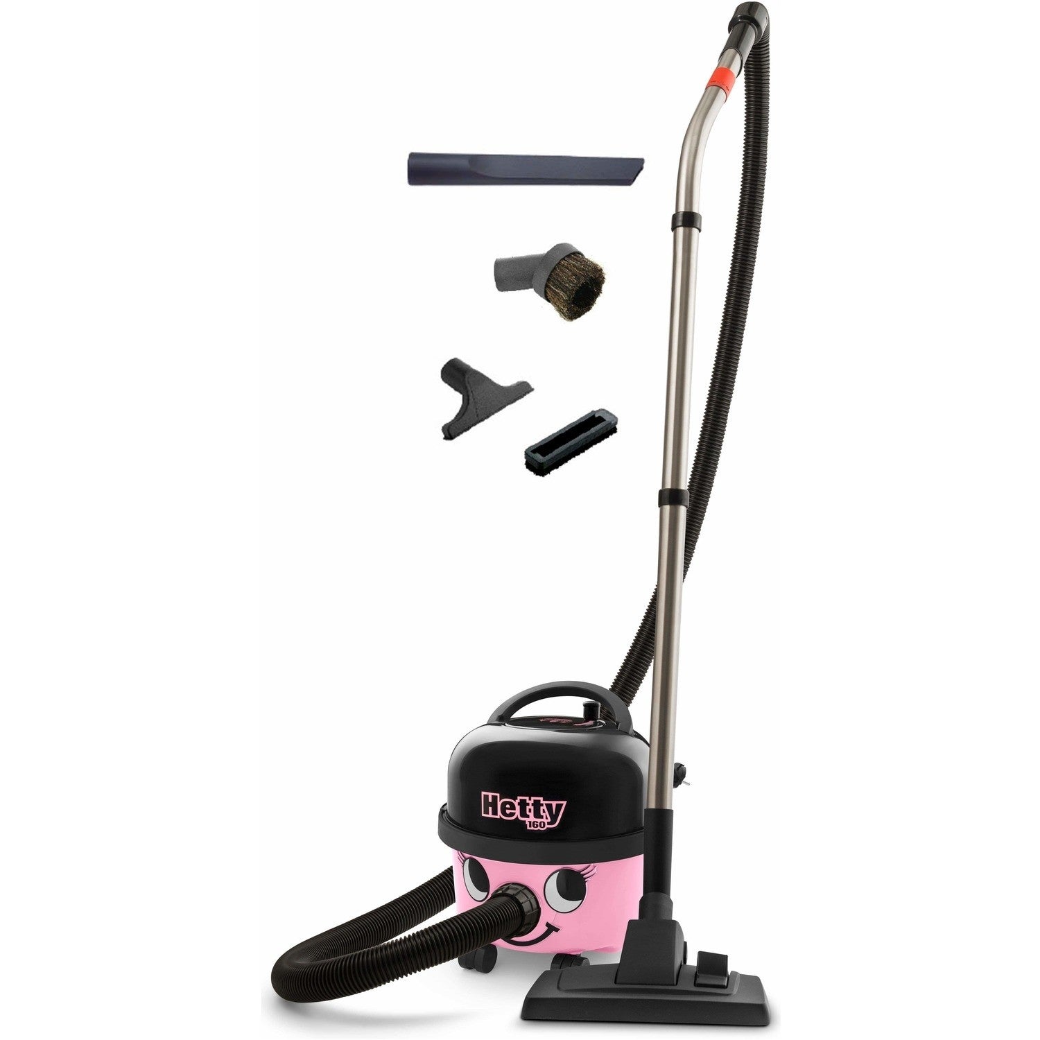 Numatic HET160 Hetty Bagged Vacuum Cleaner - Pink