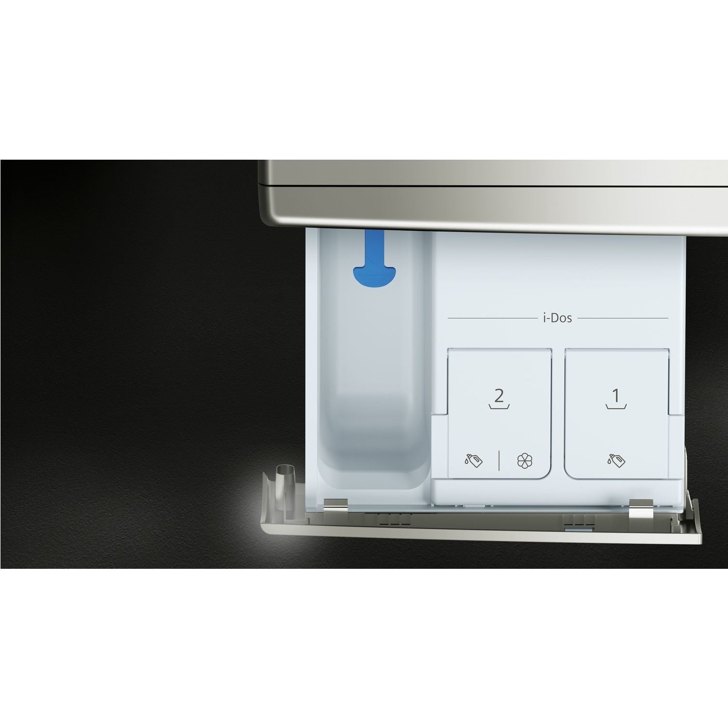 Siemens iQ700 10kg 1600rpm Freestanding Washing Machine - Silver