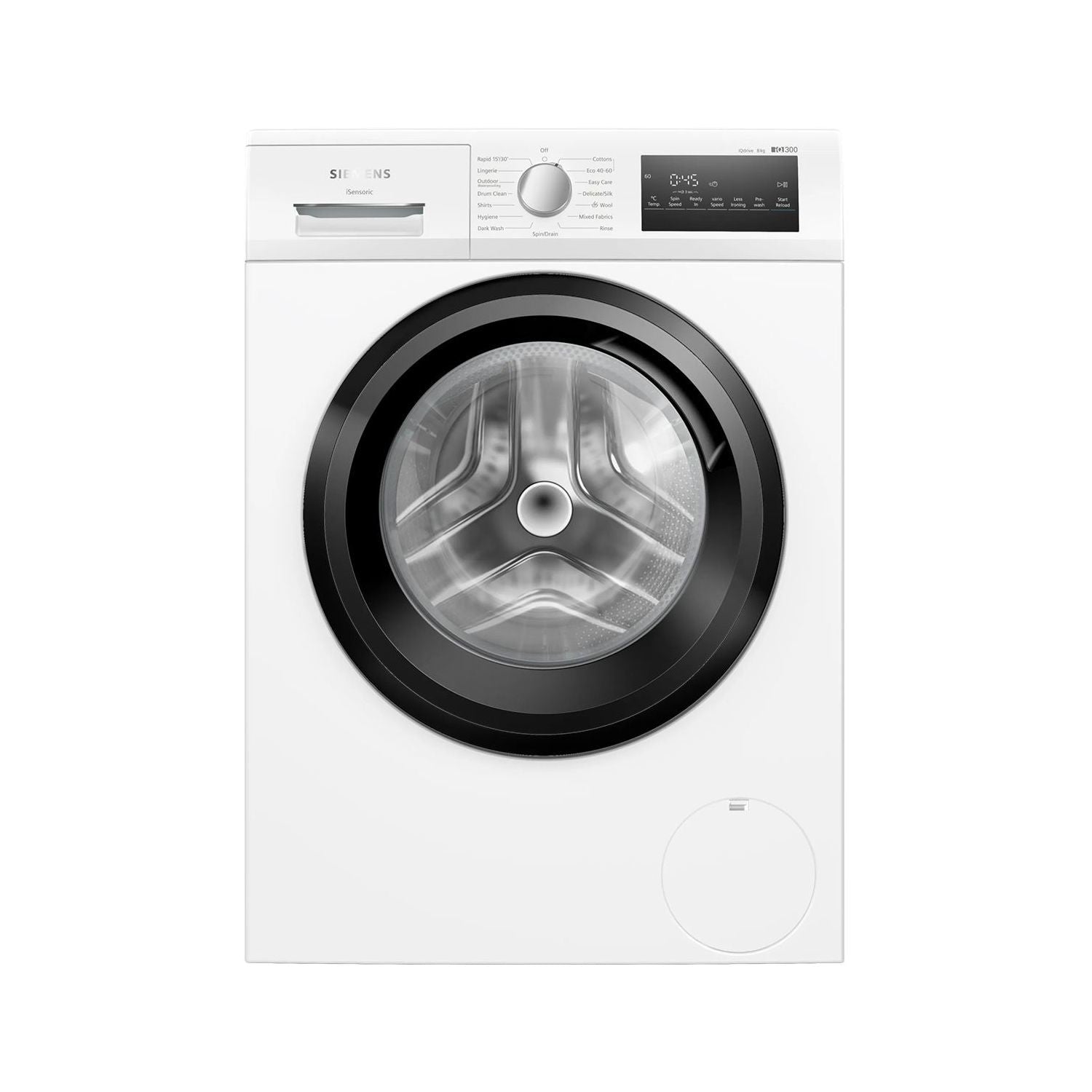 Siemens iQ300 8KG 1400rpm Freestanding Washing Machine - White