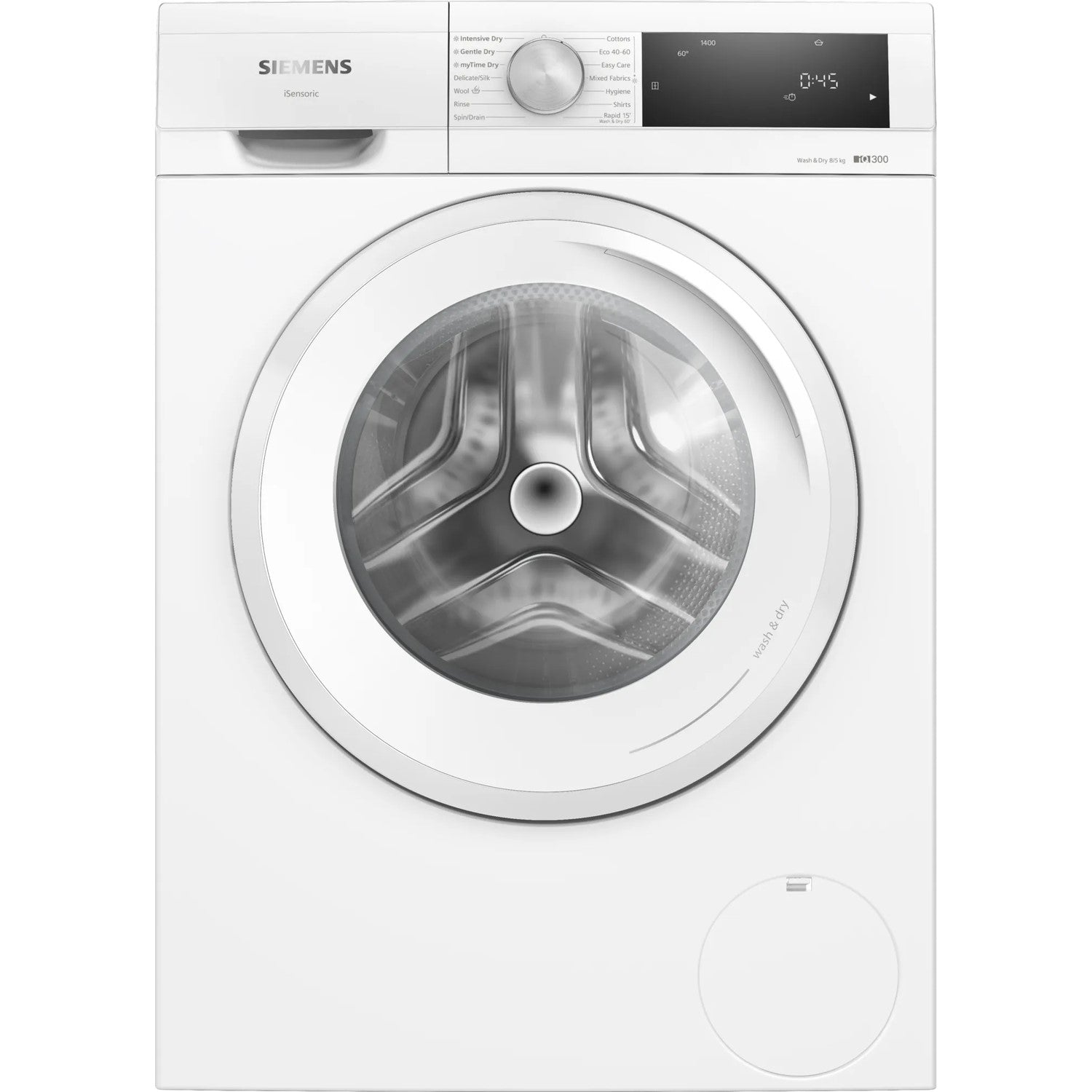 Siemens iQ300 8kg Wash 5kg Dry 1400rpm Freestanding Washer Dryer - White