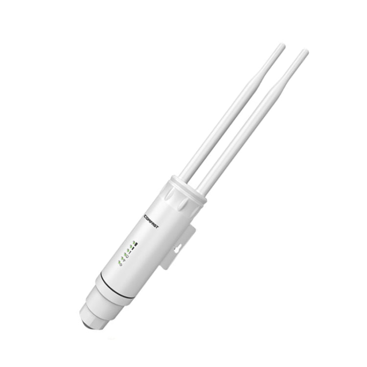 COMFAST CF-EW74 1200Mbs Outdoor Waterproof Dual Frequency Signal Amplifier Wireless Router Repeater WIFI Base Station with 2 Antennas, CF-EW74