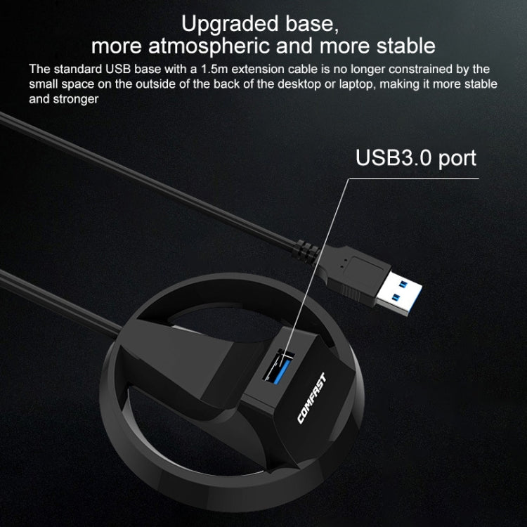 COMFAST CF-939AC 1900Mbps Dual-band Wifi USB Network Adapter with USB 3.0 Base, CF-939AC