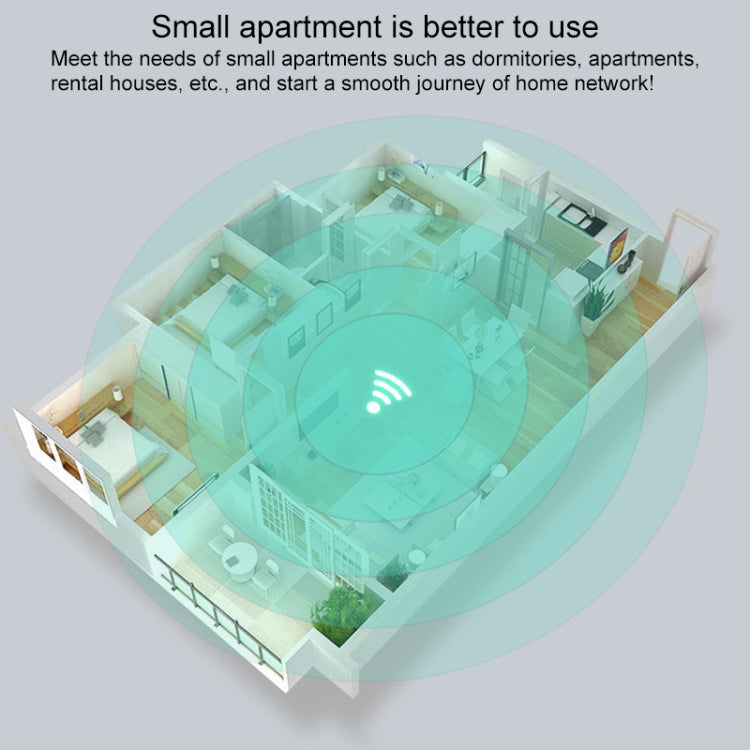 COMFAST WR613N V3 Home 300Mbps Wireless Router 2.4G WiFi Network Extender, WR613N V3