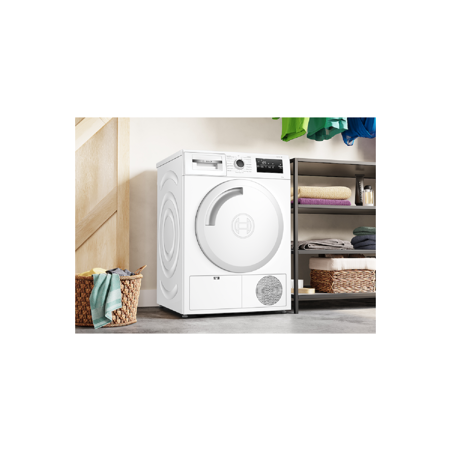 Bosch Series 4 8kg Freestanding Condenser Tumble Dryer - White