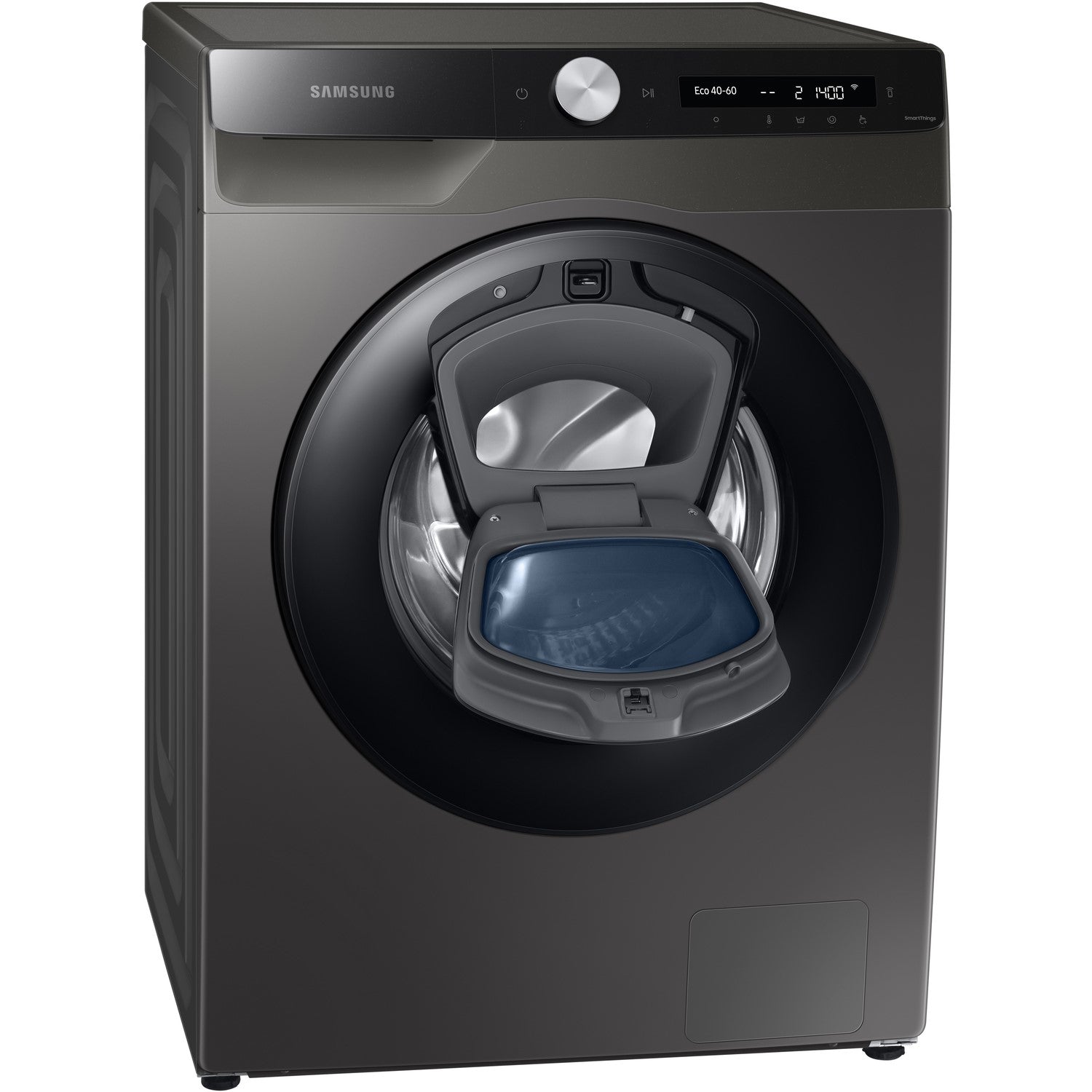 Samsung Series 5+ ecoBubble 8kg 1400 Spin Freestanding Washing Machine - Graphite