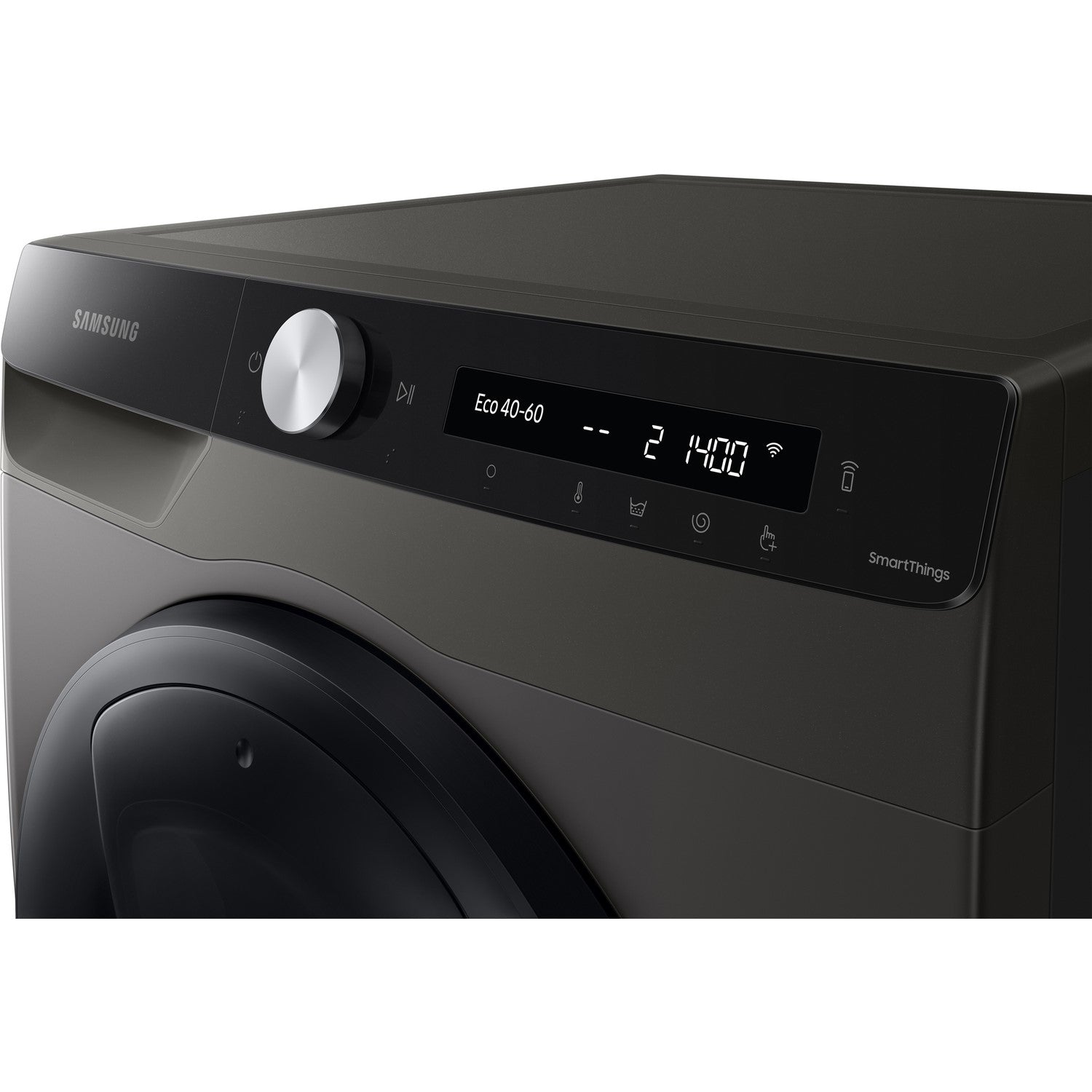 Samsung Series 5+ ecoBubble 8kg 1400 Spin Freestanding Washing Machine - Graphite