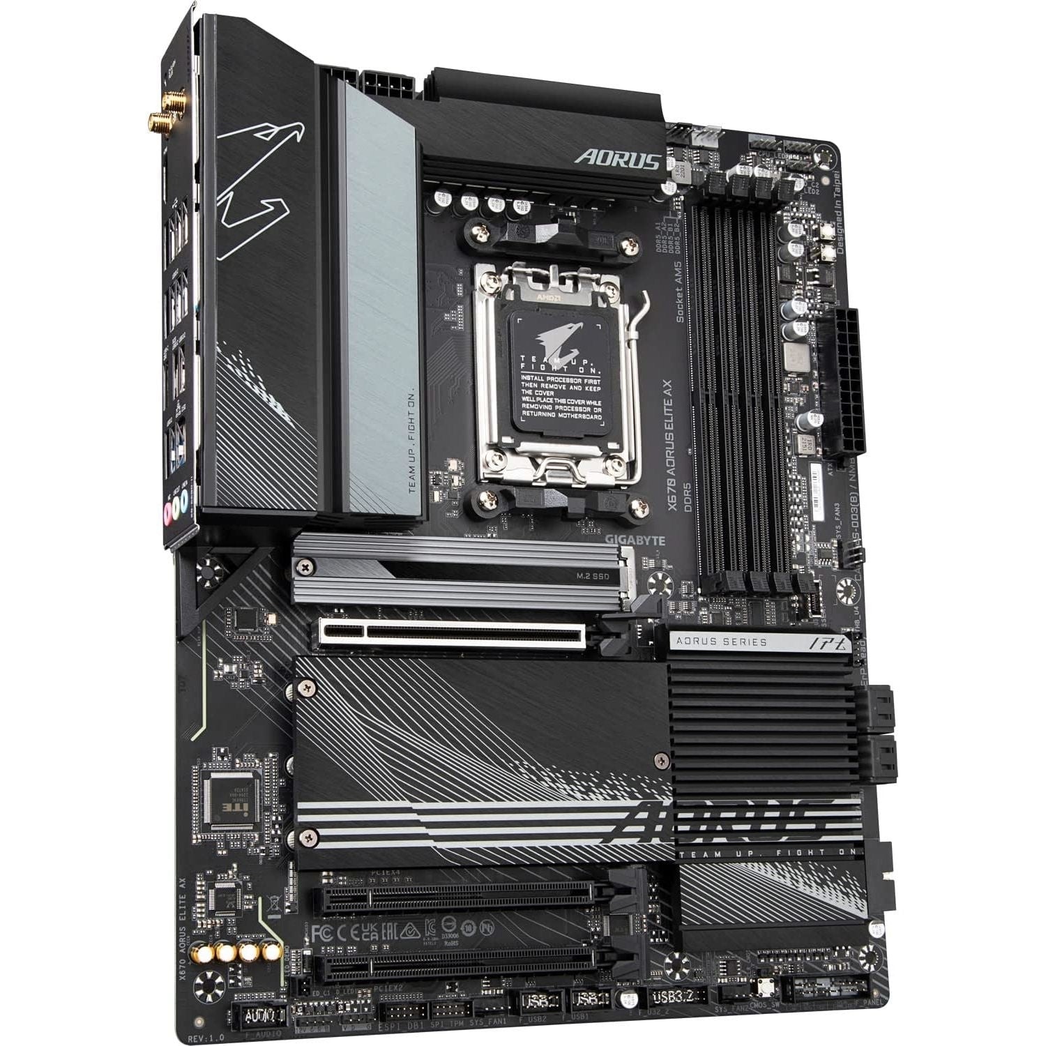 GigaByte X670 AORUS Elite AX AMD X670AM5 DDR5 ATX Motherboard