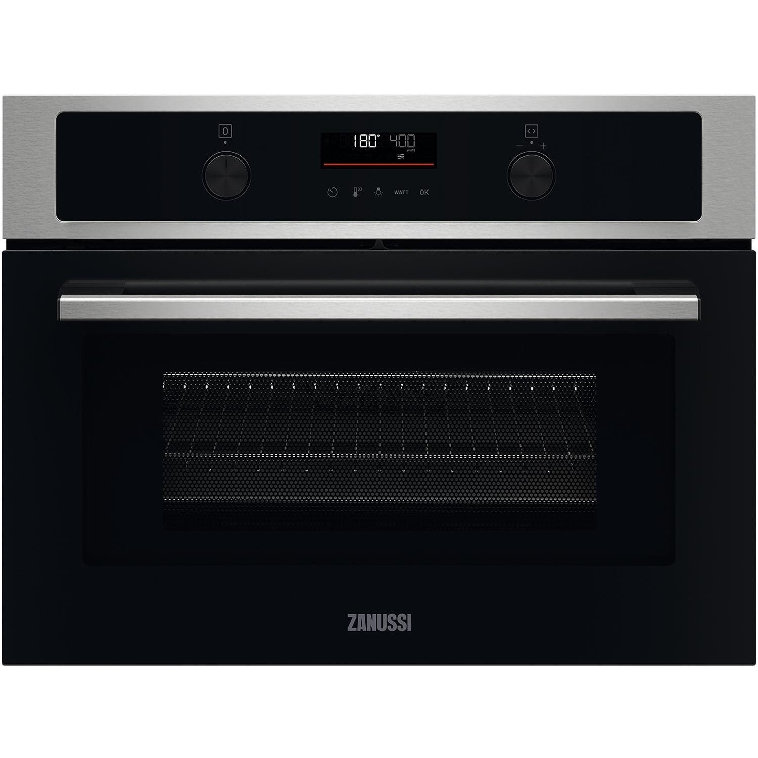 Zanussi ZVENM7XN Series 60 CombiQuick Compact Combination Microwave - Stainless Steel