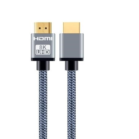 BID 2m HDMI 2.1 Cable  compatible with eARC VRR & Dynamic HDR - Braided