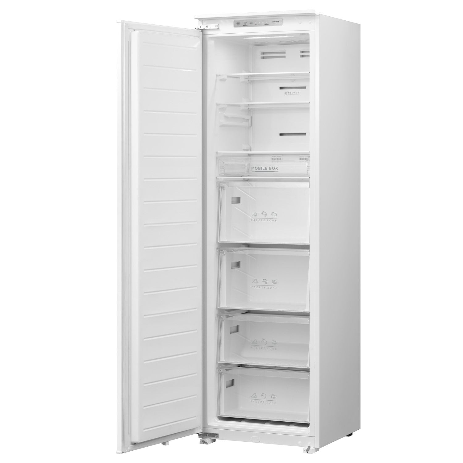 electriQ 212 Litre Integrated In Column Freezer