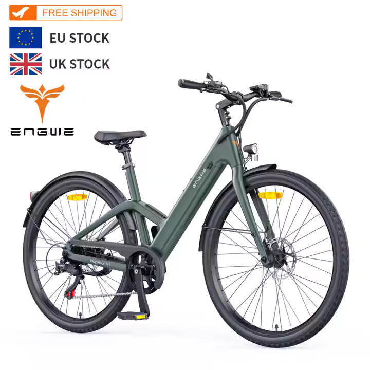 ENGWE N1 Air ST Carbon Fiber Electric Bike – 250W Torque Sensor Urban E-Bike