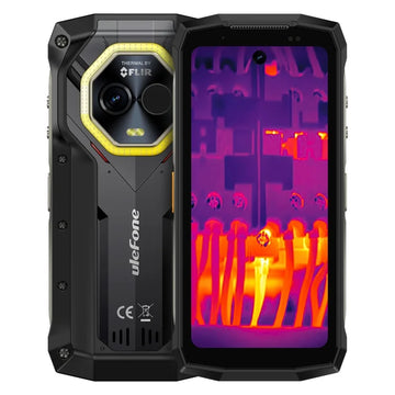 Ulefone Armor Mini 20T Pro 5G Rugged Smartphone 8GB RAM 256GB Thermal Camera Compact Waterproof Shockproof Android 15