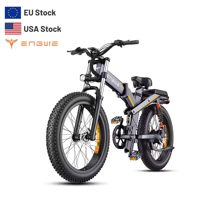 X24-Dual Folding Electric Bike – 1000W Motor – ENGWE EU E-Bike